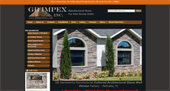 Desktop Screenshot of gbimpexstone.com